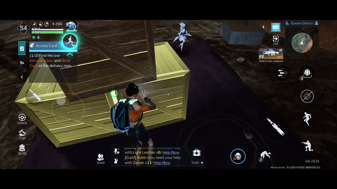 Zone Commision : Access Card (Howling Gobi map) - EARTH : REVIVAL