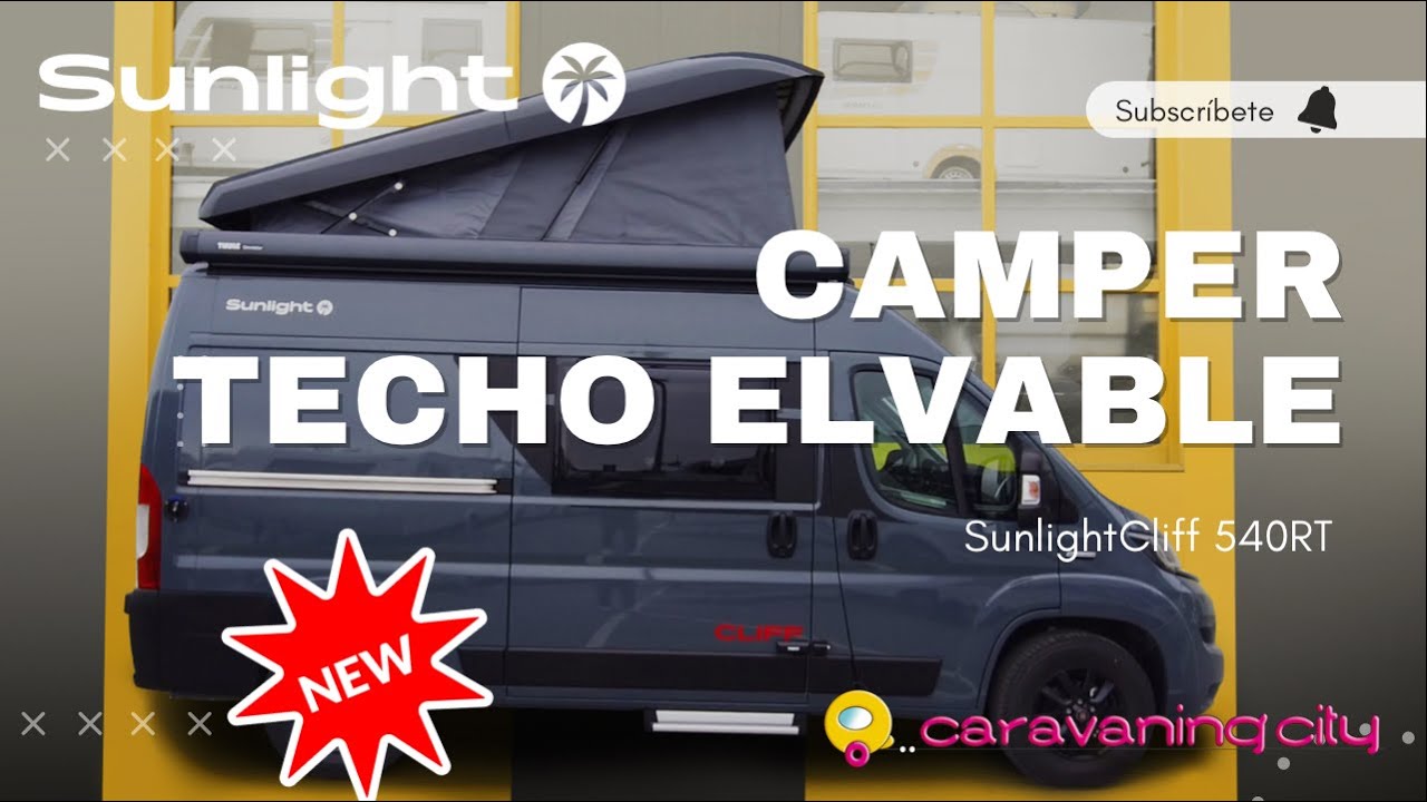 !!NOVEDAD, CAMPER TECHO ELEVABLE!! SUNLIGHT CLIFF 540RT ADVENTURE EDITION.