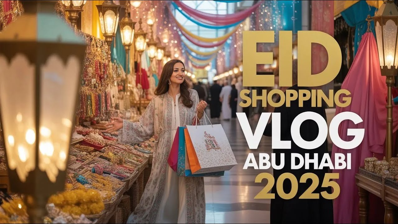 Eid Shopping Vlog Abu Dhabi 2025 | Ladies Exhibition Le Royal Meridien | Pre-Eid Preparations