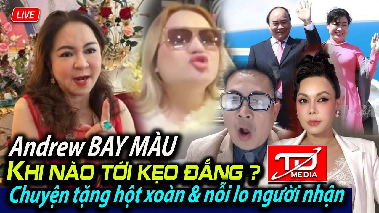 Andrew bay màu, khi nào tới Kẹo Đắng ? Chuyện tặng hột xoàn & nỗi lo người nhận