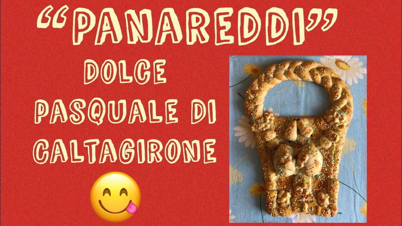 Panareddi dolce di Pasqua di Caltagirone - dolce siciliano (panarelli) - italian food