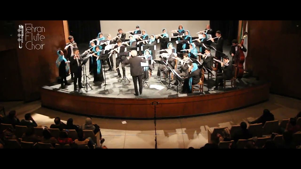 Tehran flute choir.J.Brahms Hungarian Dance No.1 G Minor