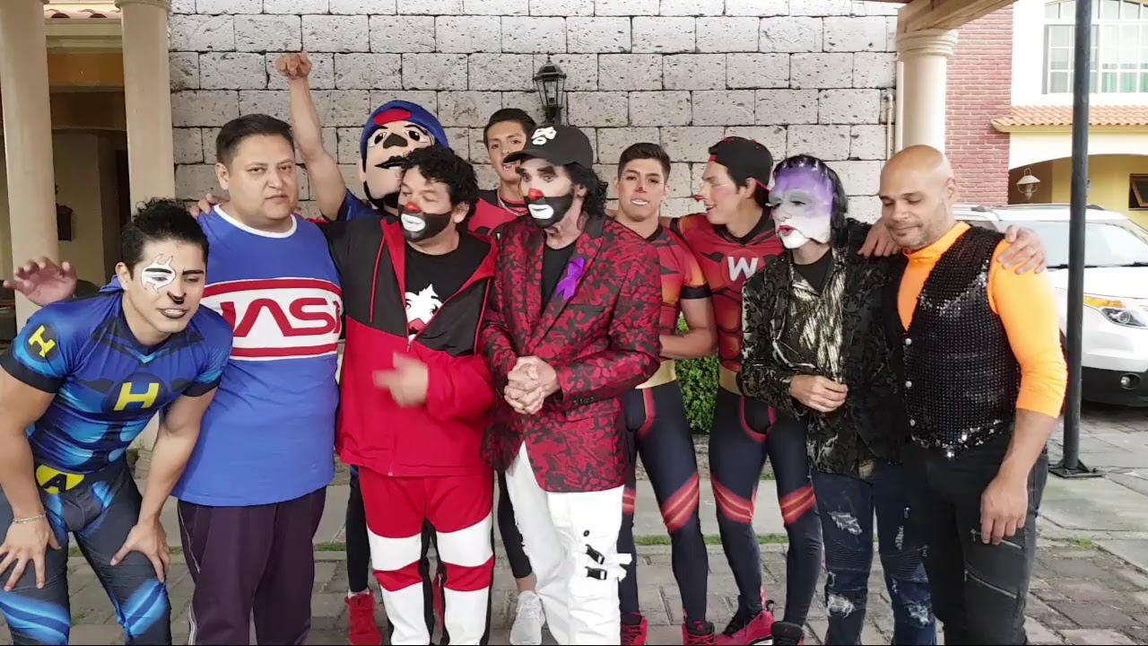 Desde la casa de Cepillin invitados Wapayasos
