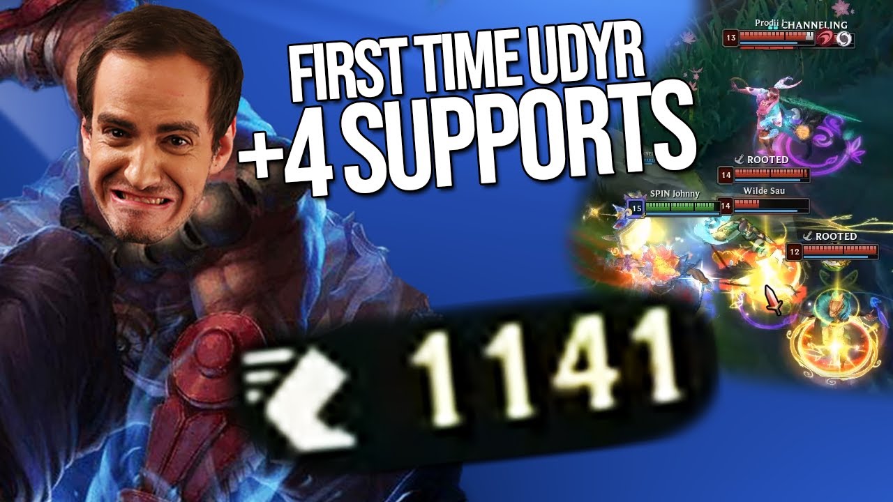&Uuml;ber 1000 Movementspeed! | First Time Udyr mit @Sissor