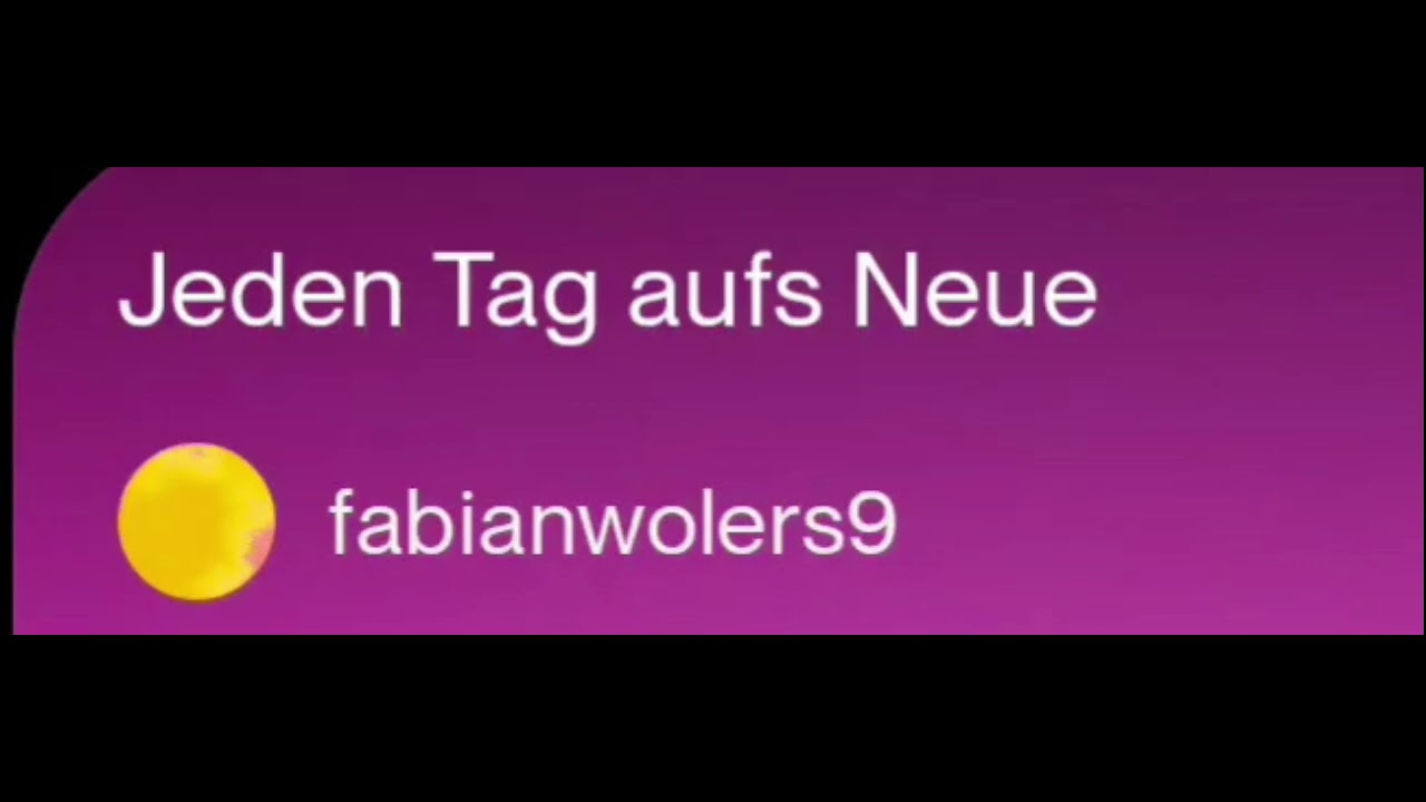 Jeden Tag aufs Neue