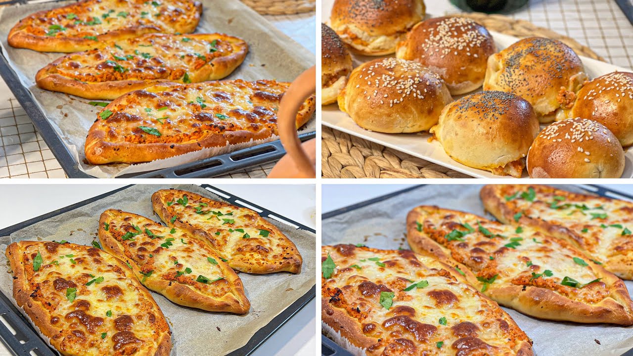 أحلى  بيتزا تركية باحلى عجينة سحرية و دبارة عشاء شربة شوفان