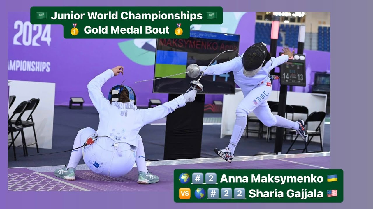 Riyadh World Championships 2024 CWE - GOLD - Anna Maksymenko UKR v Sharika Gajjala USA