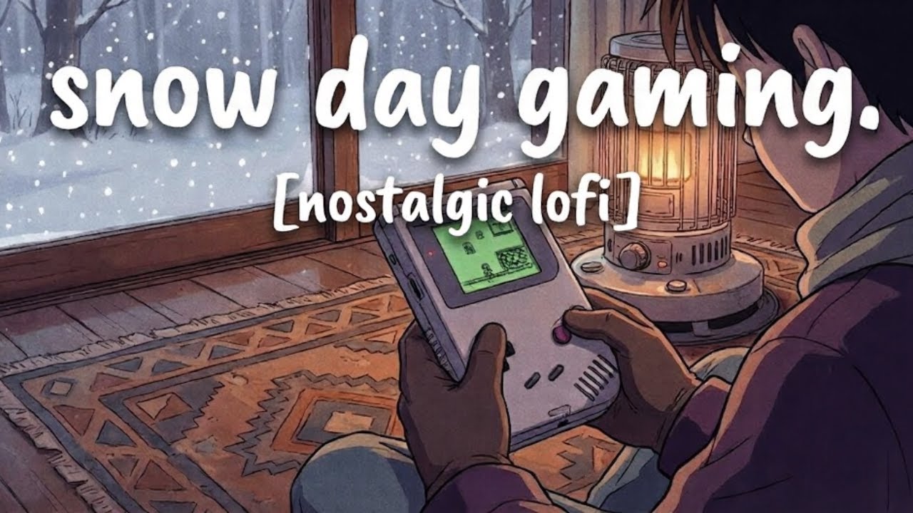 snow day gaming  nostalgic lofi