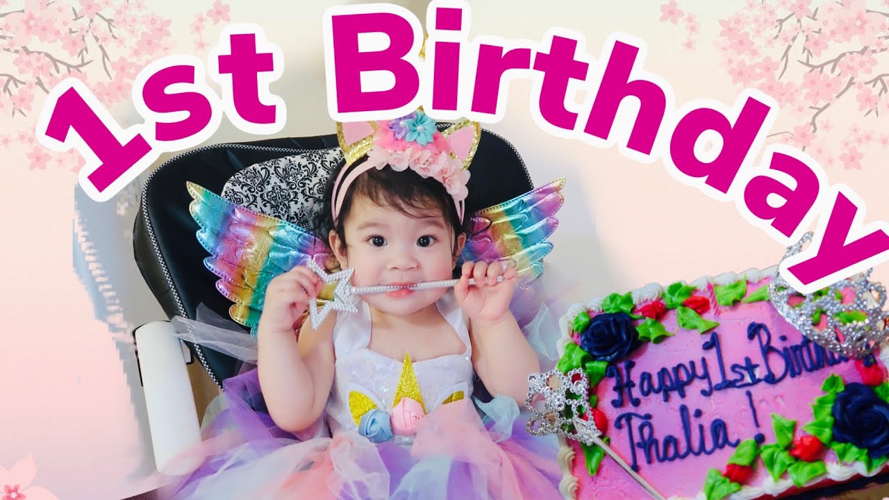 OUR BABY THALI'S FIRST BIRTHDAY | HAPPY NEW YEAR🎉 VLOG#1 2022 / THALIADISCOVERS / JHAMLI