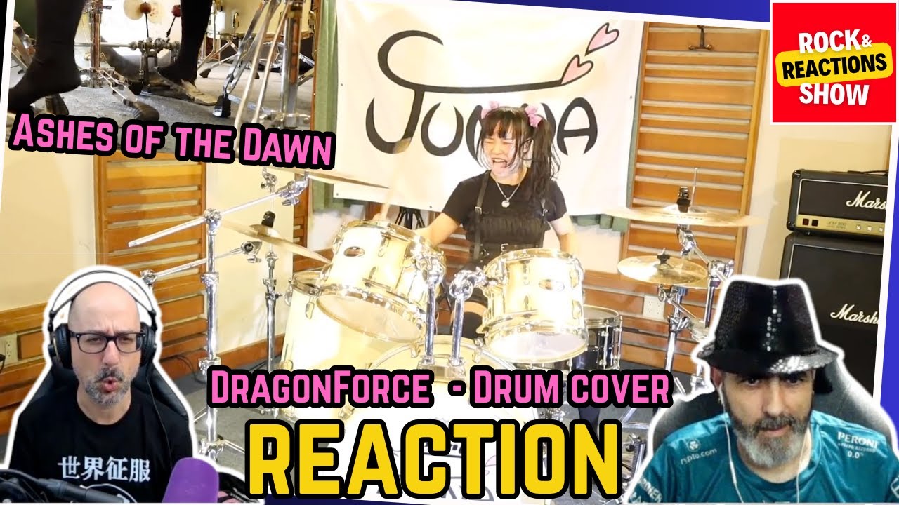 JUNNA Reaction - Ashes of the Dawn - DragonForce | React | Reacción | Rock and Reactions