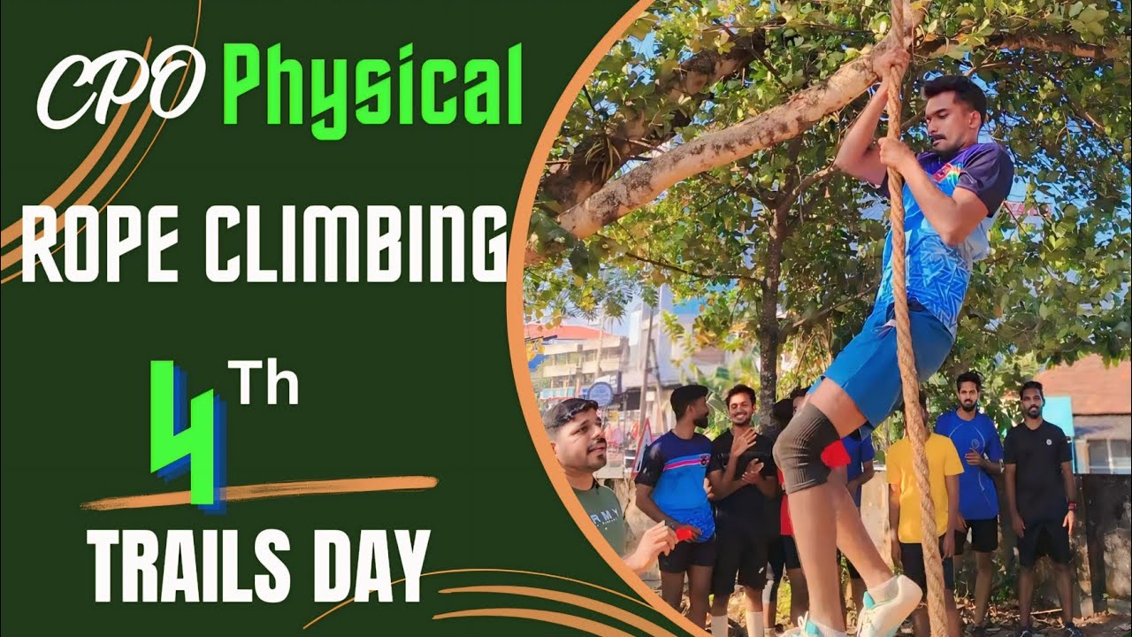 ROPE CLIMBING 🔥#youtubevideo #cpophysical #viralreels