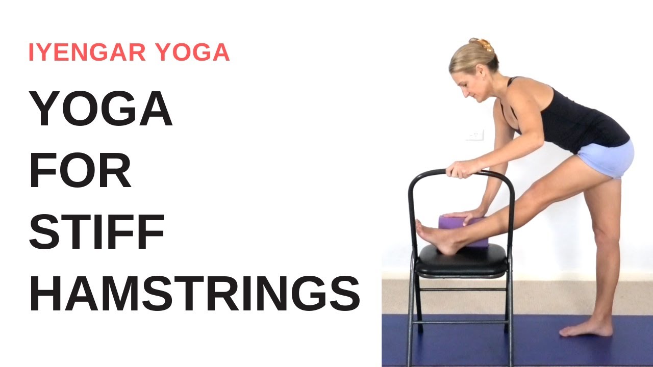 Basic yoga for STIFF HAMSTRINGS (and tight LOWER BACK) | Iyengar Yoga
