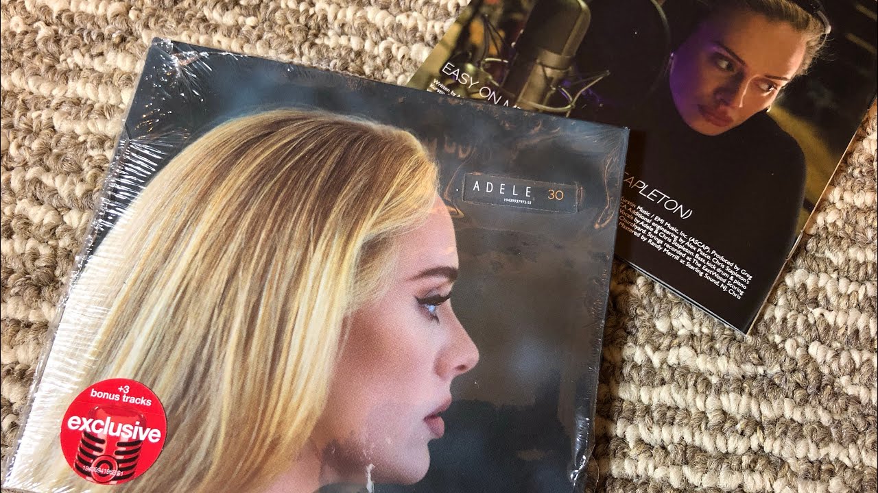 Adele - 30 Target Exclusive CD Unboxing