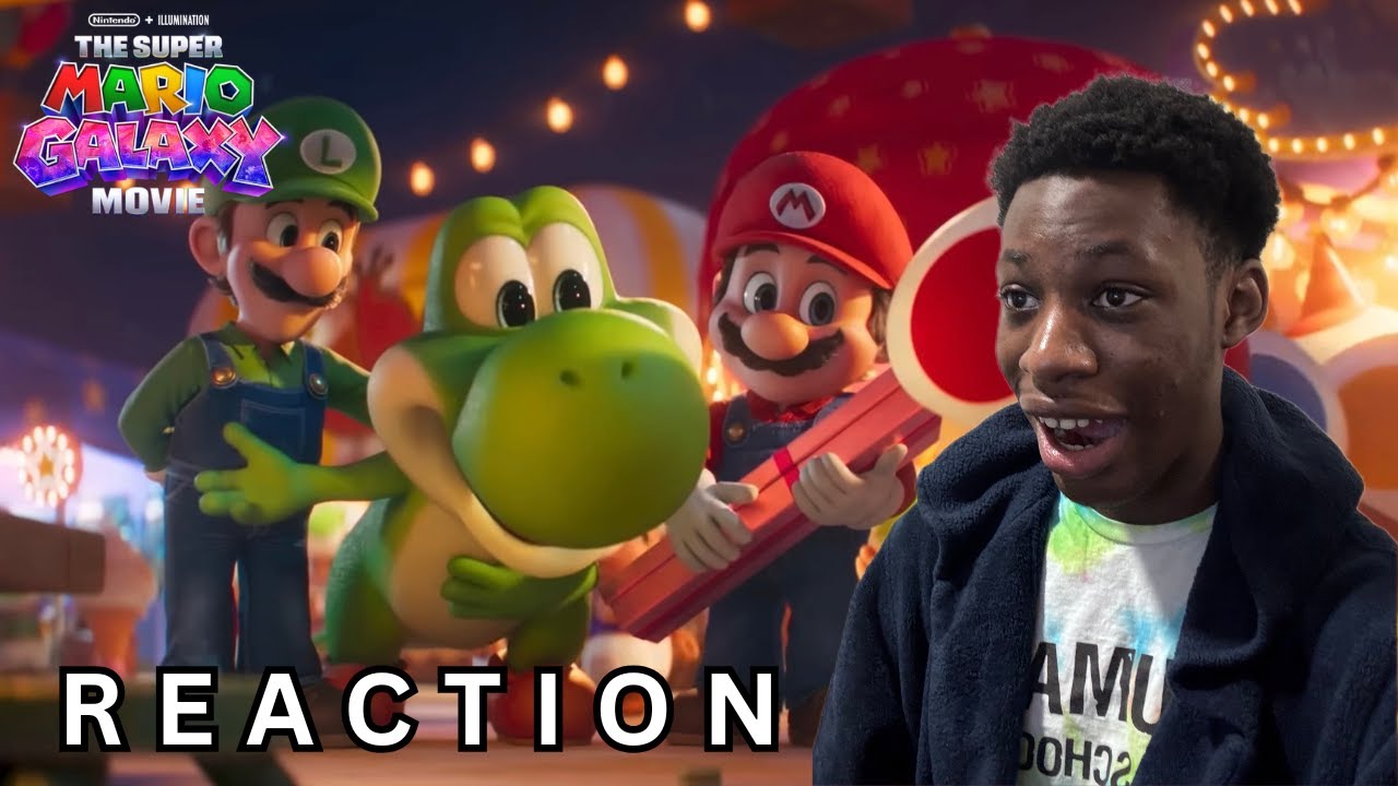 The Super Mario Galaxy Movie | Yoshi First Look Reaction 
