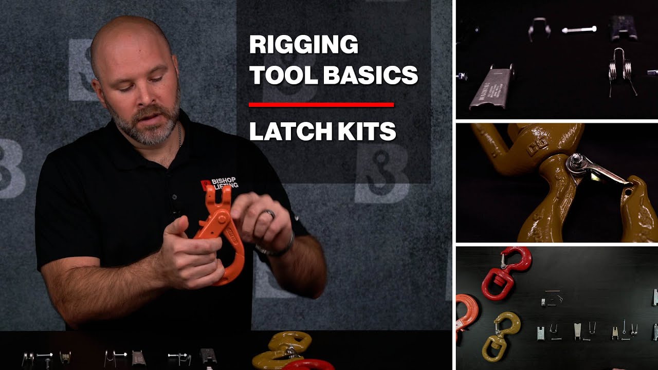 How to Match Latch Kits to Your Hook | Latch Kits for Lifting Hook