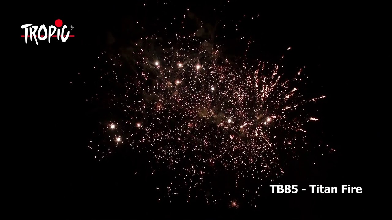 TB85 (120 shots) - TROPIC Fireworks, Fajerwerki, Feuerwerk, Vuurwerk, Feu d'artifice