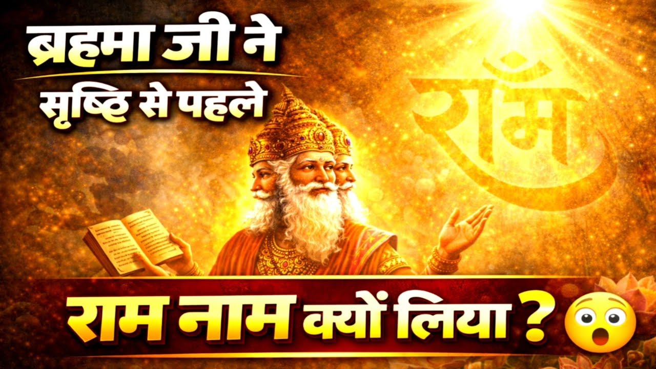 ब्रह्मा जी ने सृष्टि से पहले राम नाम क्यों लिया? | Ram Naam Rahasya | Hanuman Vachan