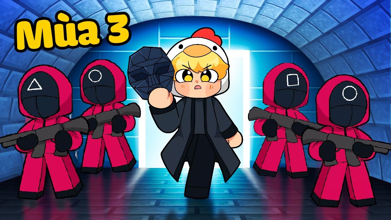 Tô Gà Trở Lại Trò Chơi SquidGame Mùa 3 Cùng Sinh Tố Team