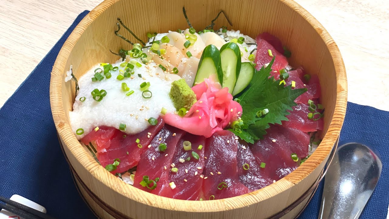 【sushi bowl】Japanese Midnight meal【ASMR COOKING】
