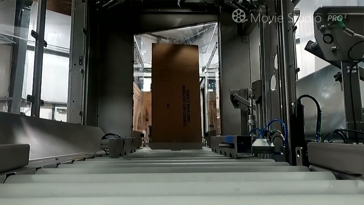 Automatic Case Erecting with Bag in Box