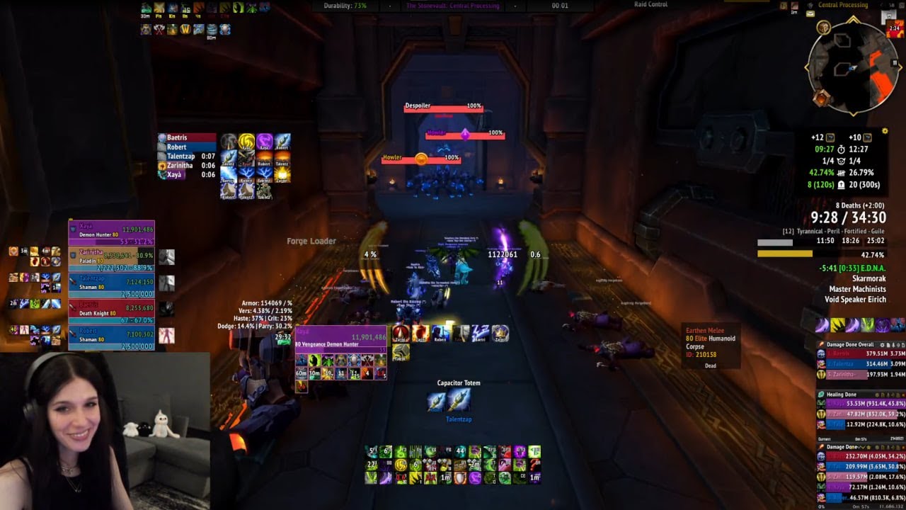 ++12 Stonevault NO HEALS, PROT PALLY STILL BROKEN AF | VDH POV | 2x Enh+ FDK