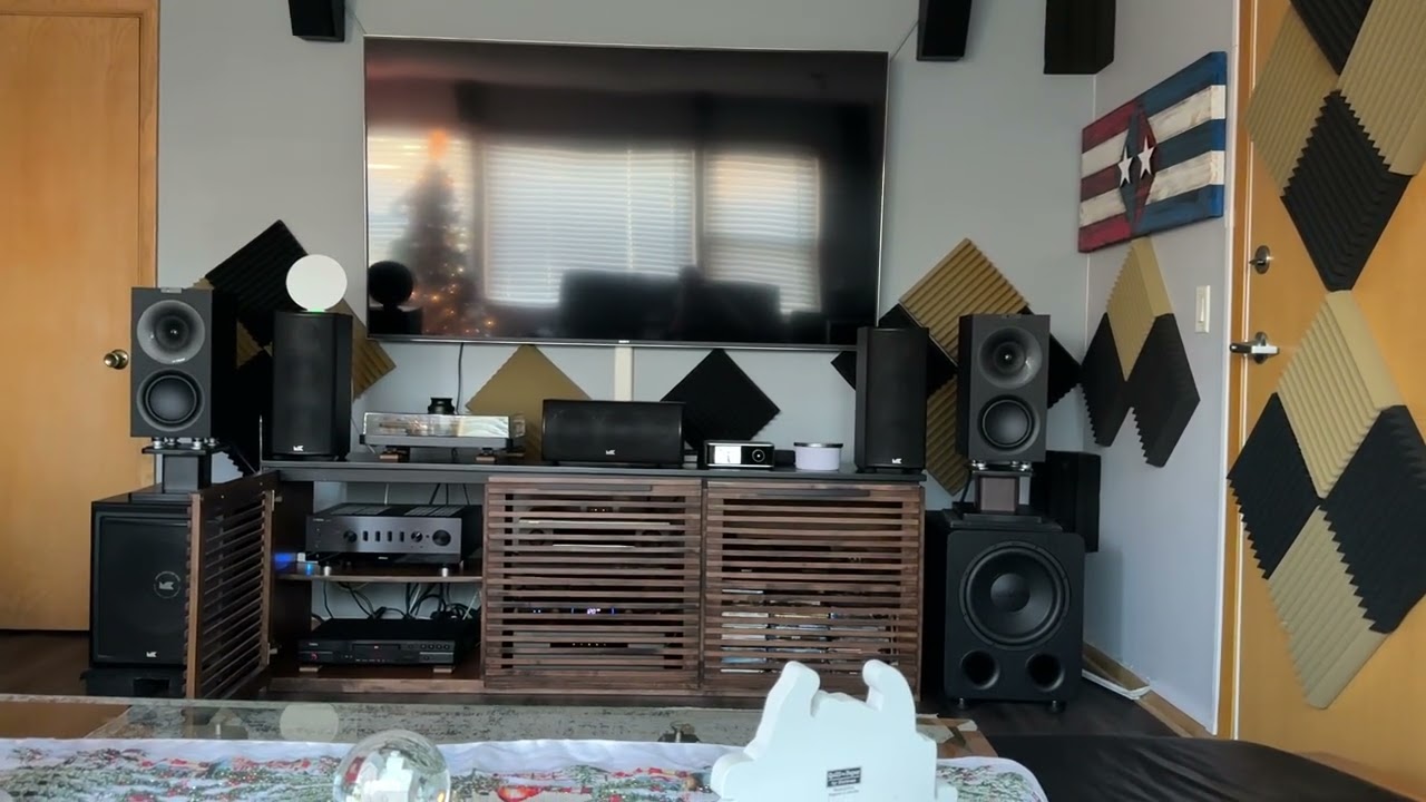 Yamaha R-N800A KEF Q Concerto sound demo 