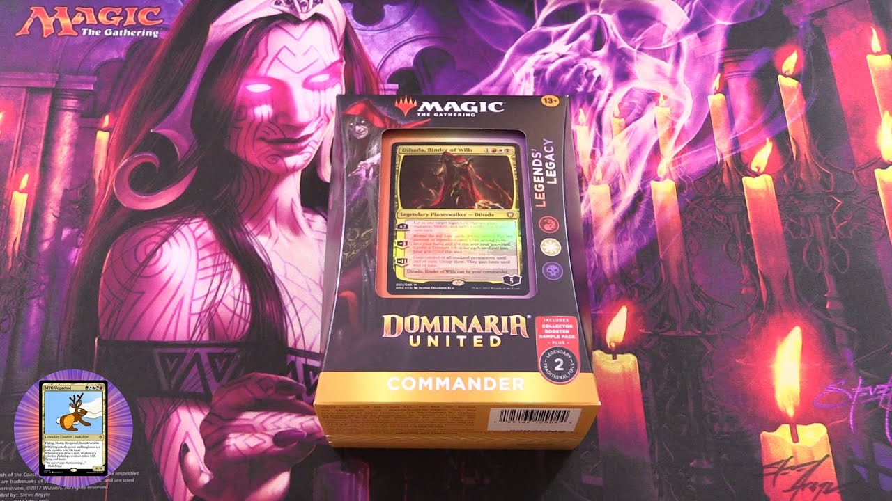 Dominaria United Commander Deck: Legends' Legacy Unboxed
