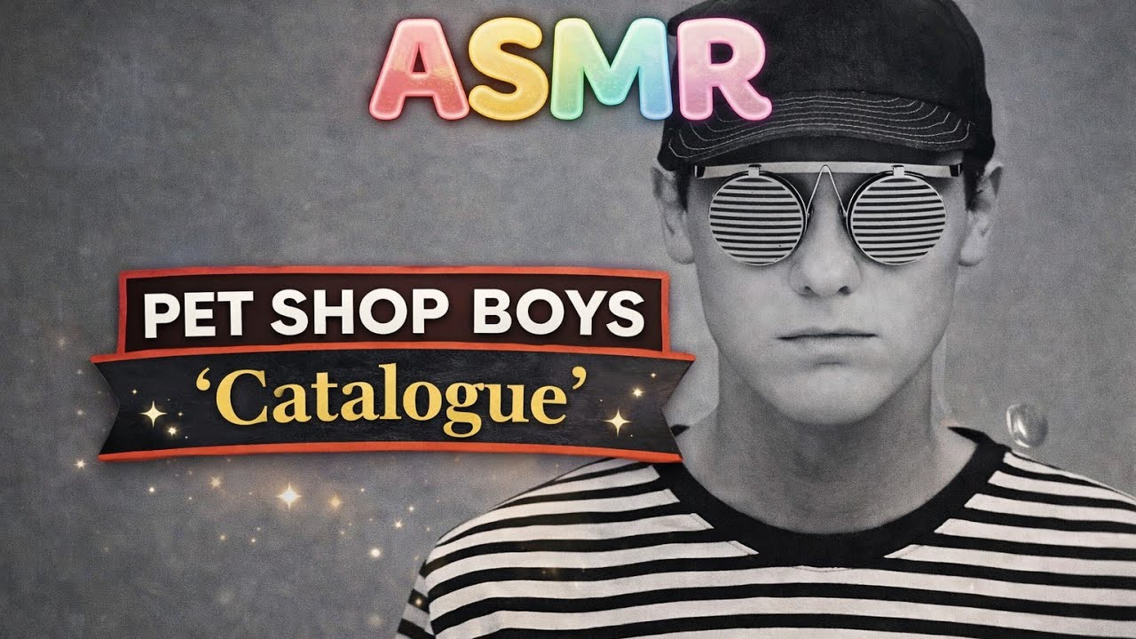 ASMR - «Каталог» Pet Shop Boys. Звуки страниц. Тихая речь.