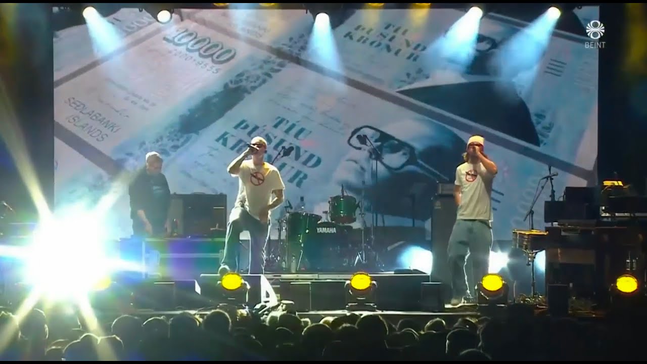 Tala minn skít (LIVE 2024) - Saint Pete & Herra Hnetusmjör