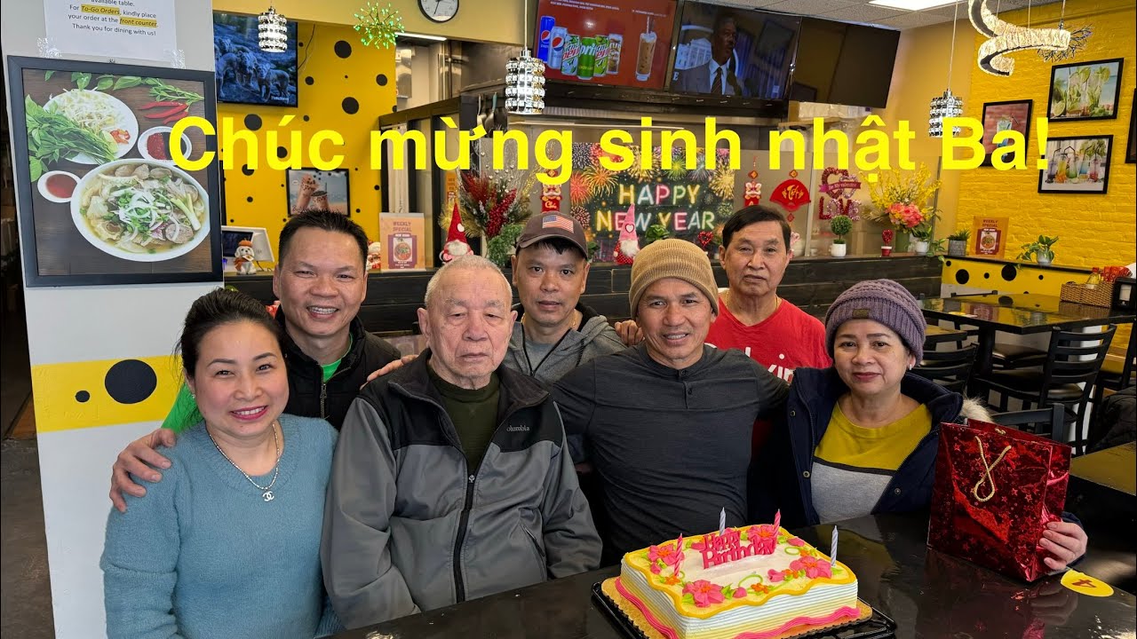 MỪNG SINH NHẬT BA TẠI NHÀ HÀNG THIÊN KIM & CUỘC SỐNG HOÀNG LỘC Ở MỸ 🇺🇸
