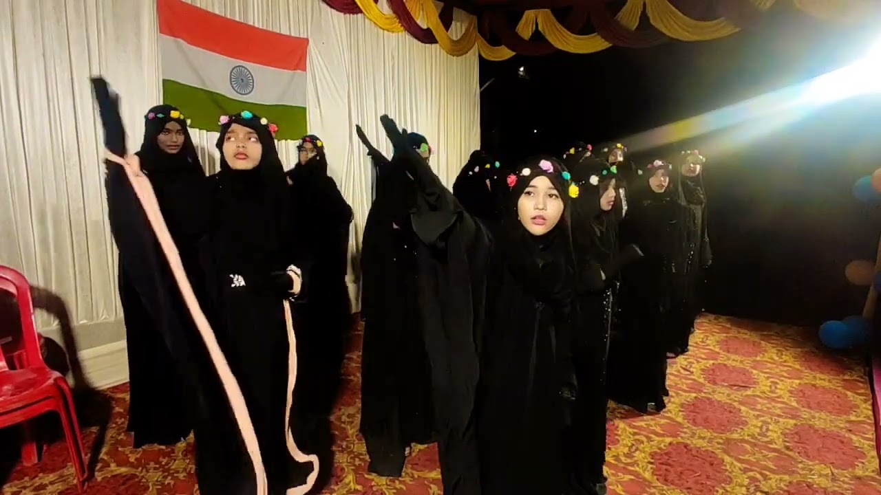 Mai Qaum Ki Beti Hu Main-Parda Karti hu || Action || Madarsa Al Islah Jaintgarh | 🥀 #Hijab