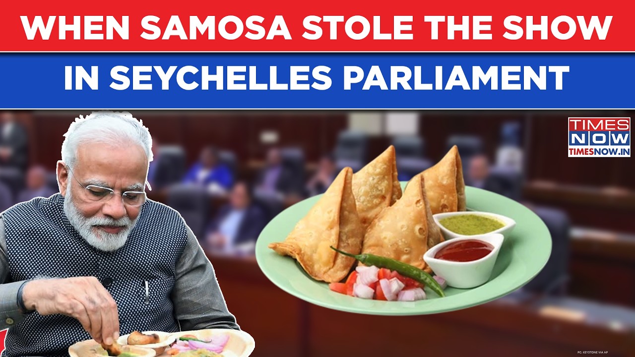 When PM Modi Mentioned India&rsquo;s Favorite Snack Samosa In Seychelles National Assembly | Watch