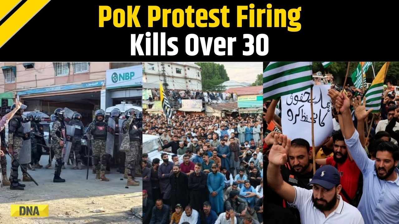 PoK Protest: Over 30 Dead, 200 Injured As Forces Open Fire On Protesters In PoK
