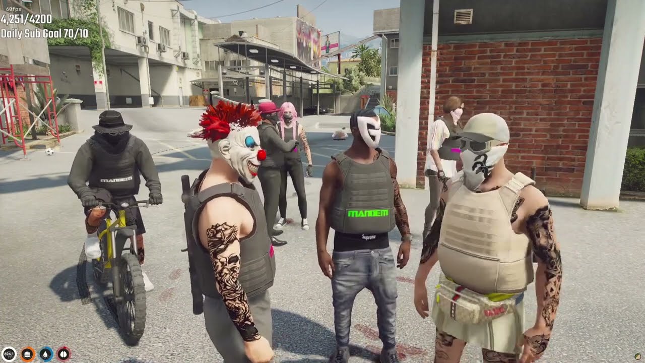 Miguel visits the Mandem Block ( talks about MG shootout )