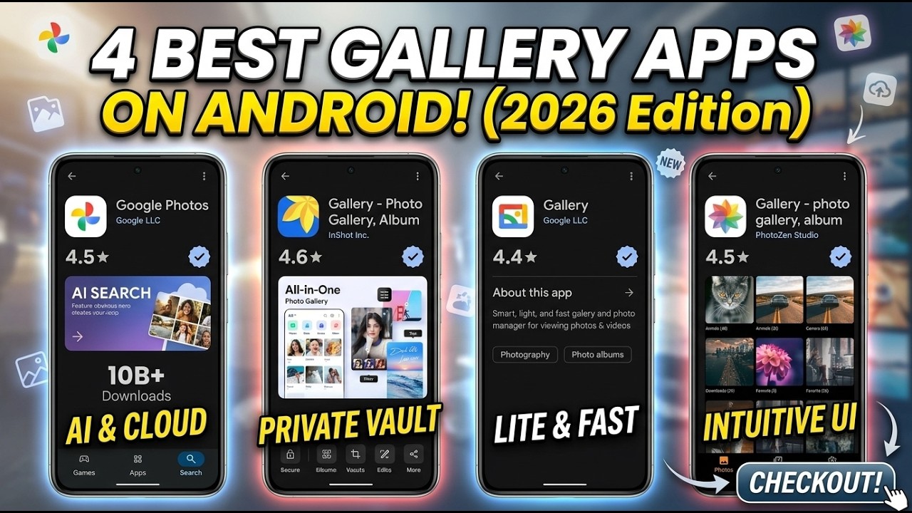 Best Android Gallery Apps 2026 &ndash; Top 4 Picks You Must Try