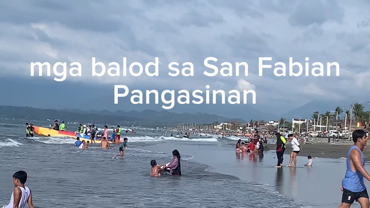 mga balod sa San Fabian Pngasinan