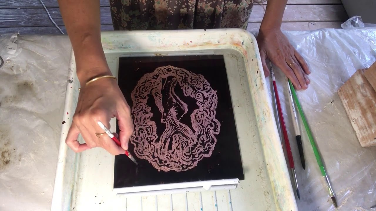 Intaglio Printmaking: Sugar-Lift Technique (Part 4/4)