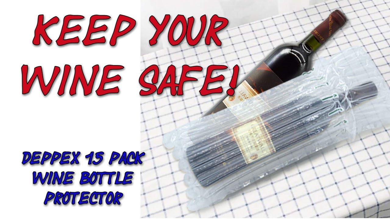 Deppex 15 Pack Wine Bottle Protector Kit