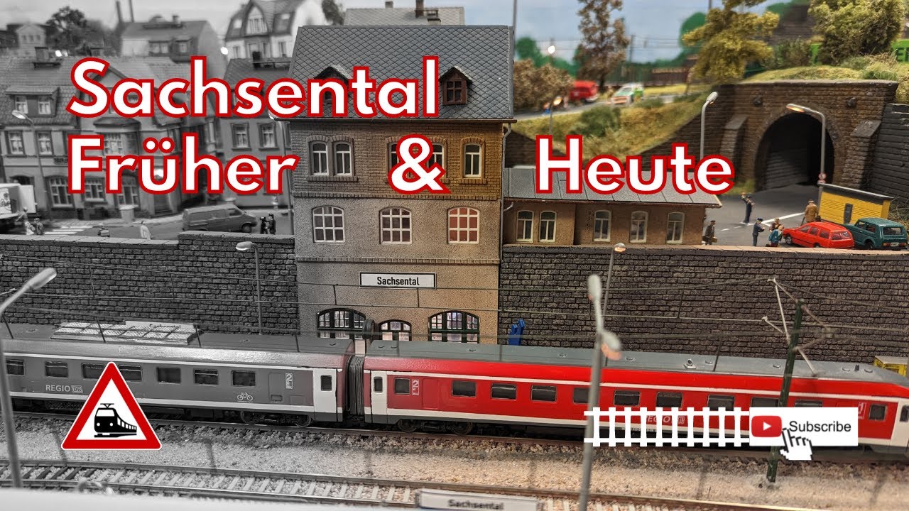 Sachsental Früher und Heute // Modellbahn Spur TT