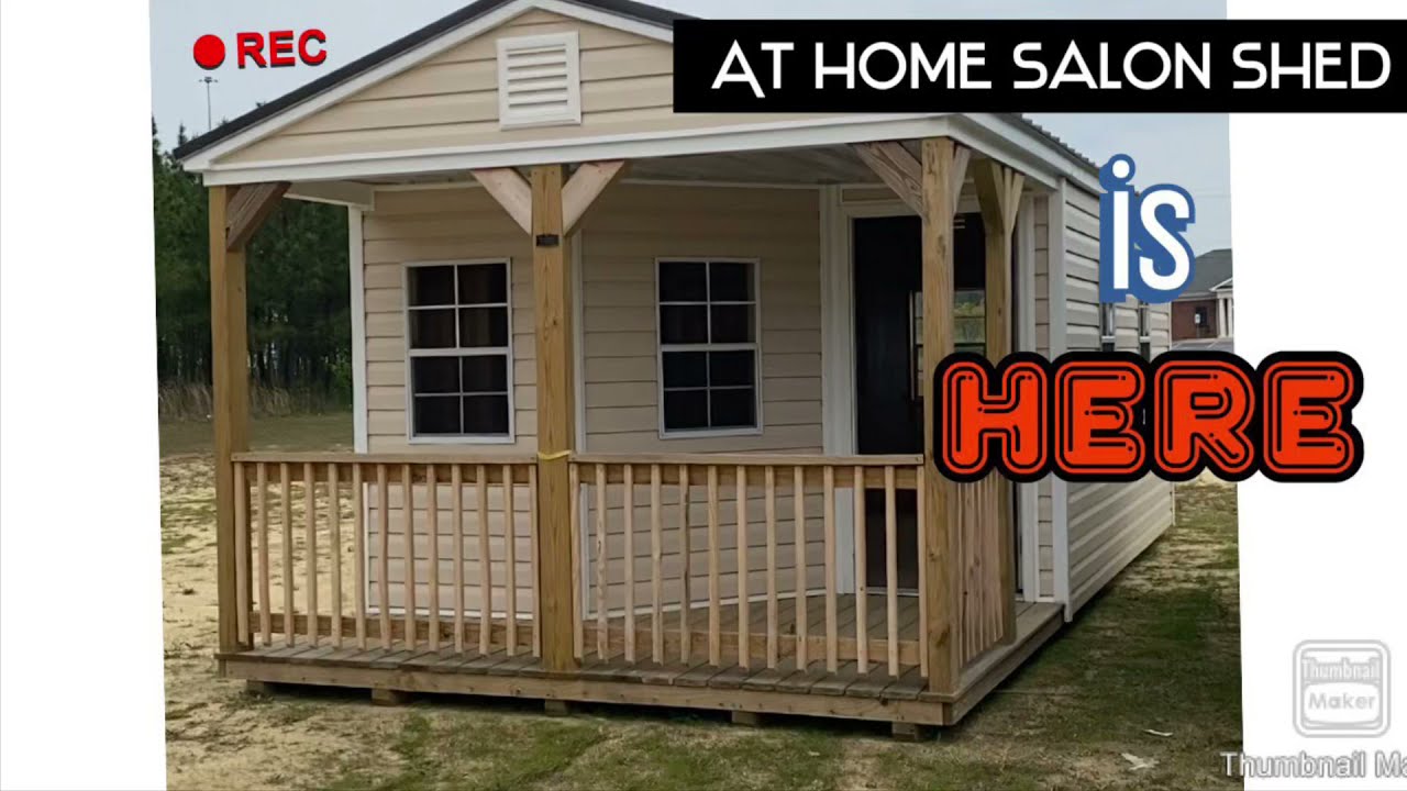 The Salon Shed is Finally Here!