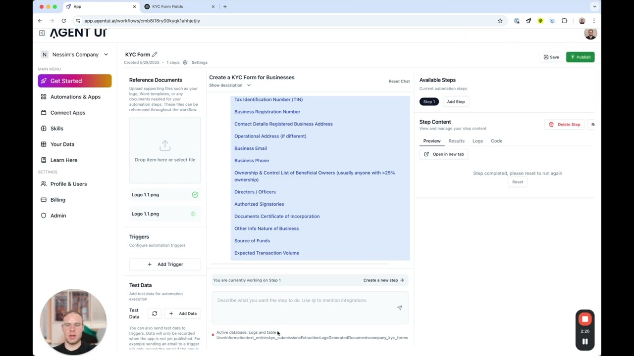 KYC Form Tutorial &ndash; Step-by-Step Guide (No Code)