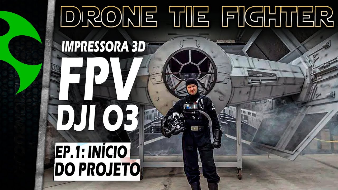 STAR WARS - Construindo um DRONE TIE FIGHTER - Ep.01