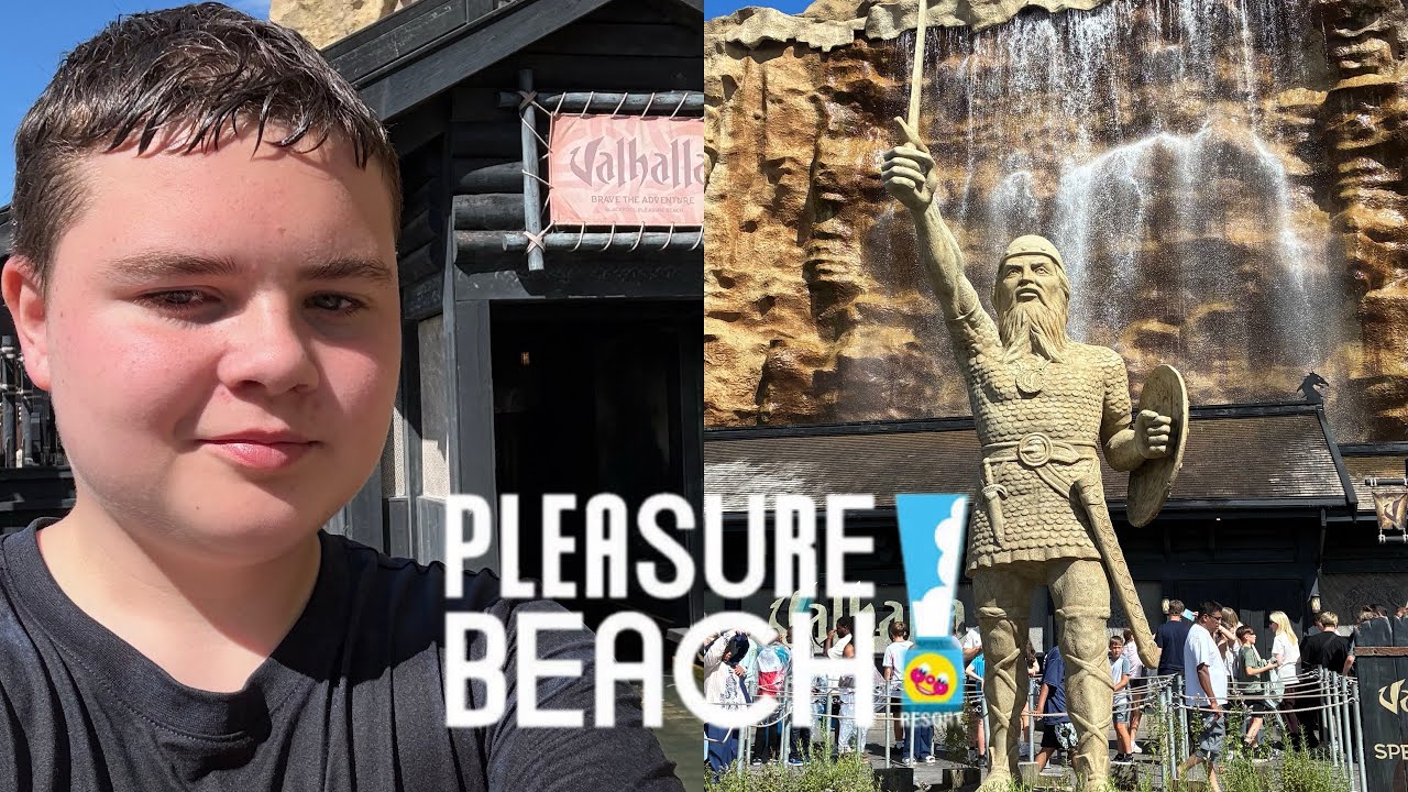Влог из Blackpool Pleasure Beach: 4 августа, летние каникулы