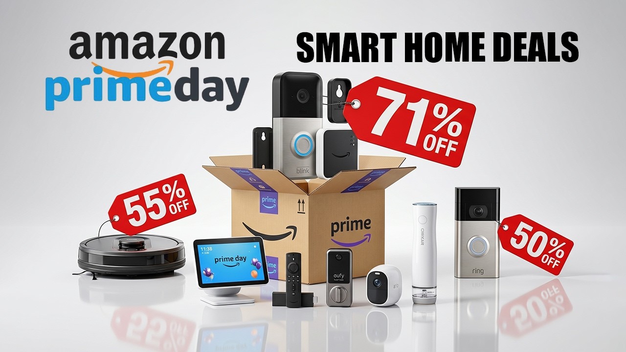 Best Amazon Prime Day Smart Home Deals &mdash; Up to 70% Off