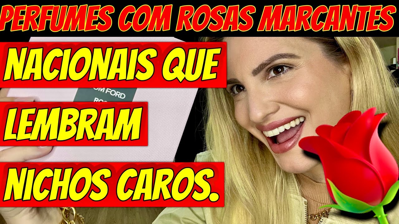 Melhores perfumes NACIONAIS de ROSAS na coleção 😍 🌹