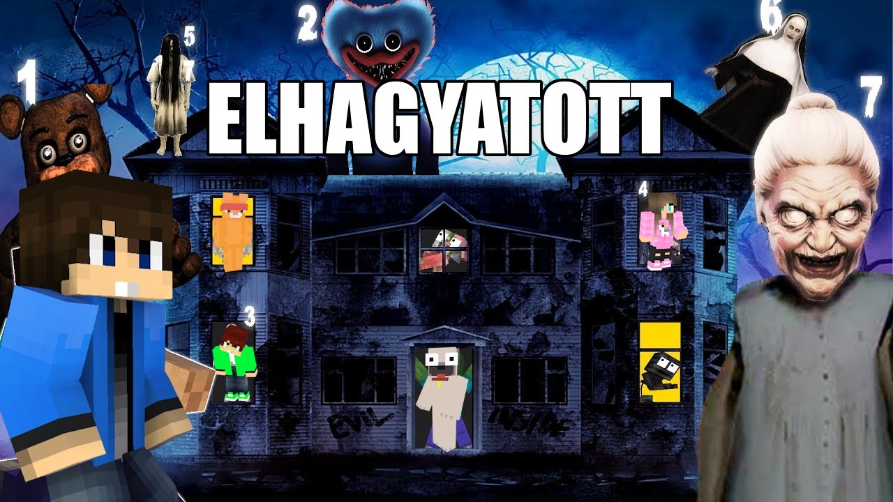 ELHAGYATOTT HÁZ BÚJÓCSKA A MINECRAFTBAN!