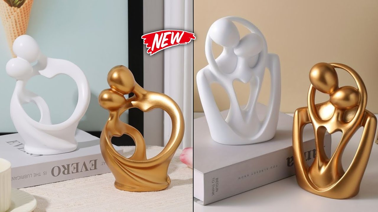 Cardboard Craft ideas - Couple Craft ideas • Showpiece Craft • Gift Craft ideas  - Clay Craft • DIY