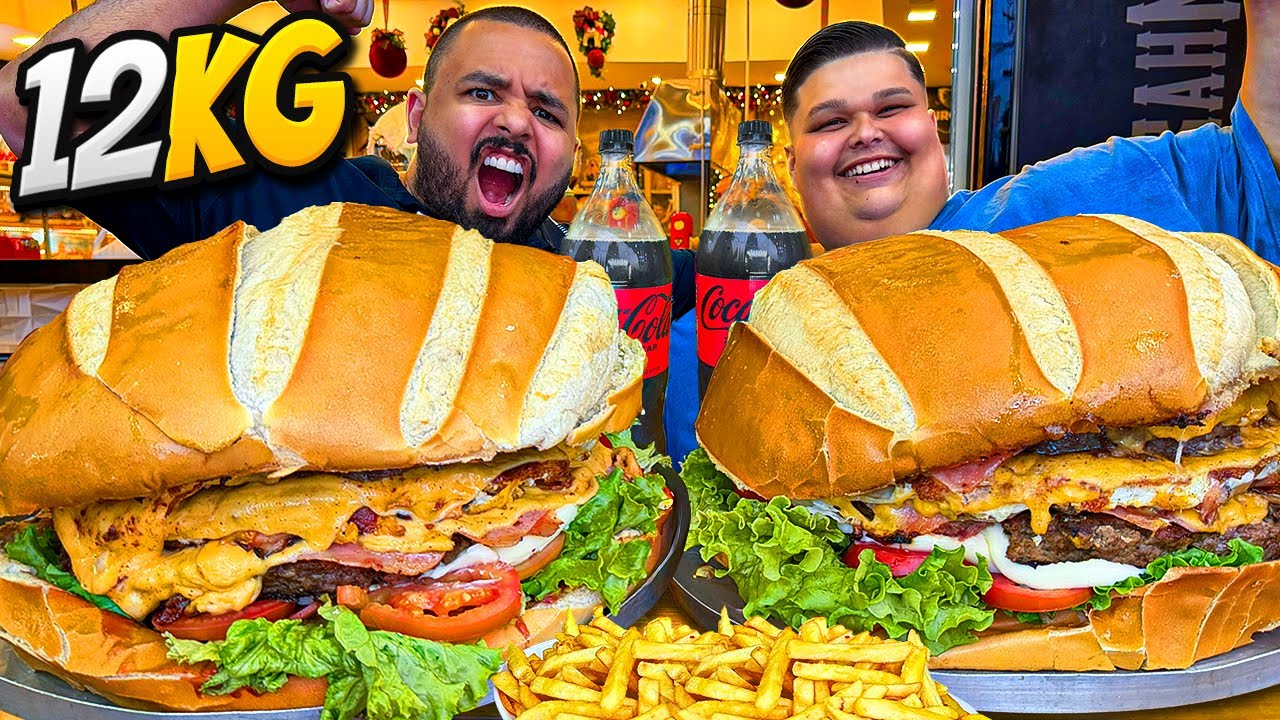 ACHEI QUE ERA O GORDÃO DA XJ… MAS ELE COME MAIS! 🤣🍔