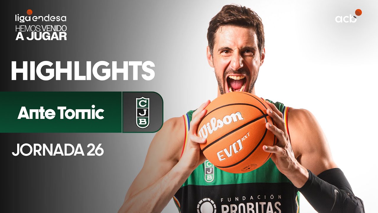 Ante TOMIC hace de TODO y lo hace BONITO | Liga Endesa 2024-25