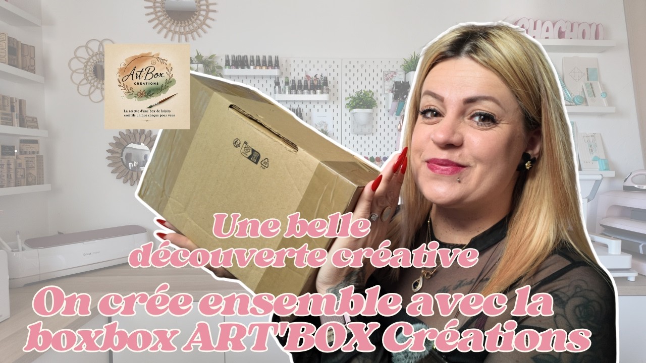 On crée ensemble avec la box ART'BOX CREATIONS #box #bougie